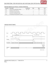 IS61VPD51236A-250B3I Datasheet Page 17