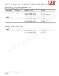IS61VPS102436A-166TQL-TR Datasheet Page 19