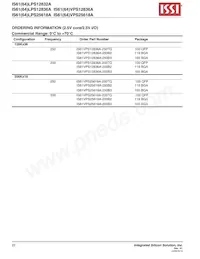IS61VPS25618A-200B3I-TR Datasheet Page 22