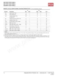 IS61WV102416ALL-20MI-TR Datasheet Page 12