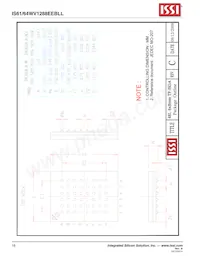 IS61WV1288EEBLL-10TLI-TR Datenblatt Seite 16
