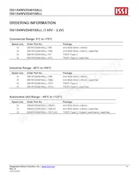 IS61WV204816BLL-10TLI Datasheet Page 14