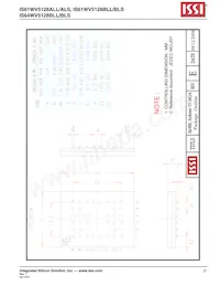 IS61WV5128BLS-25TLI-TR Datasheet Page 21
