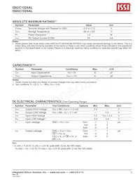 IS62C1024AL-35TI-TR Datasheet Page 3