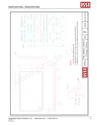 IS62C25616BL-45TLI數據表 頁面 13