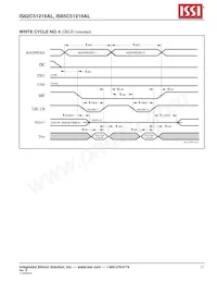 IS62C51216AL-55TLI-TR Datasheet Page 11