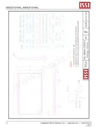 IS62C51216AL-55TLI-TR Datasheet Page 14