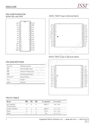 IS62LV256-70UI-TR Datasheet Page 2
