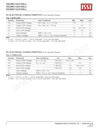 IS62WV102416BLL-25MI-TR Datasheet Page 6