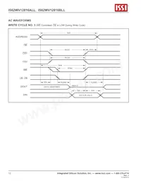 IS62WV12816ALL-70BLI Datasheet Page 12