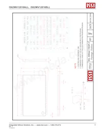 IS62WV12816ALL-70BLI Datasheet Page 17