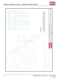 IS62WV12816DBLL-45TLI-TR Datasheet Page 18