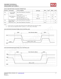 IS62WV12816EALL-55BLI Datasheet Page 13