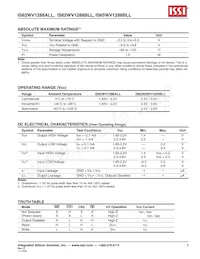 IS62WV1288BLL-55TI-TR Datasheet Page 3