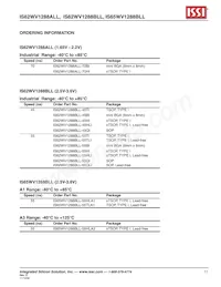 IS62WV1288BLL-55TI-TR Datasheet Page 11