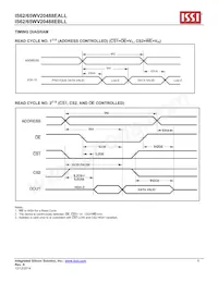 IS62WV20488EBLL-45BLI Datasheet Page 9