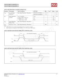 IS62WV20488EBLL-45BLI Datasheet Pagina 12