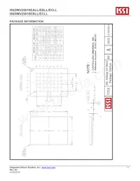 IS62WV25616EALL-55BLI Datasheet Pagina 17