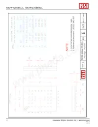 IS62WV2568BLL-70HI-TR數據表 頁面 14