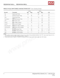 IS62WV6416ALL-55BI-TR Datasheet Page 8