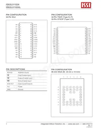 IS63LV1024L-12J-TR Datasheet Page 2
