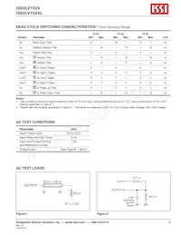 IS63LV1024L-12J-TR Datasheet Page 5