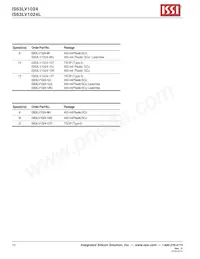 IS63LV1024L-12J-TR Datasheet Page 10