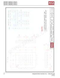 IS63WV1288DBLL-10KLI Datenblatt Seite 20