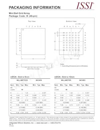 IS64LV25616AL-12TA3-TR 데이터 시트 페이지 13