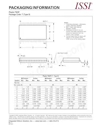 IS64LV25616AL-12TA3-TR 데이터 시트 페이지 14