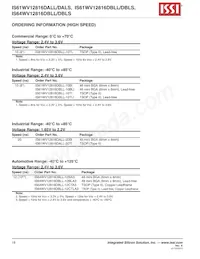 IS64WV12816DBLL-12BLA3 Datasheet Page 18