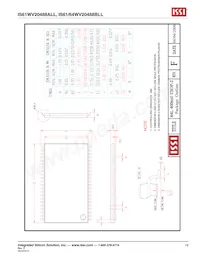 IS64WV20488BLL-10CTLA3 Datenblatt Seite 19