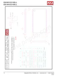IS64WV3216BLL-15CTLA3 Datasheet Page 16