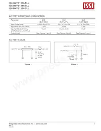 IS64WV51216BLL-10MA3-TR Datasheet Page 7