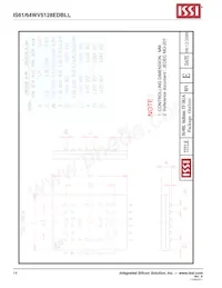 IS64WV5128EDBLL-10BLA3 Datasheet Page 14