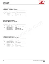 IS65C256AL-25TLA3 Datasheet Page 10