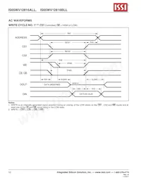 IS65WV12816BLL-55TA3-TR Datasheet Page 10