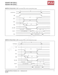 IS66WV1M16DBLL-70BLI-TR Datasheet Page 11