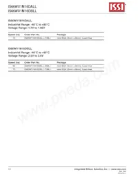 IS66WV1M16DBLL-70BLI-TR Datasheet Page 14