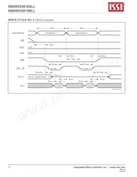 IS66WV25616BLL-55TLI-TR Datenblatt Seite 12