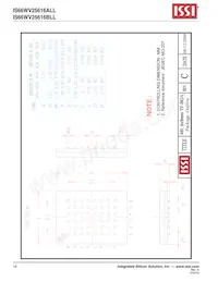 IS66WV25616BLL-55TLI-TR Datasheet Page 16