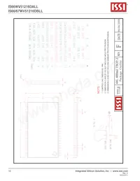 IS66WV51216DBLL-70TLI-TR Datasheet Page 16