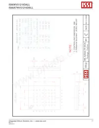 IS66WV51216DBLL-70TLI-TR Datasheet Page 17