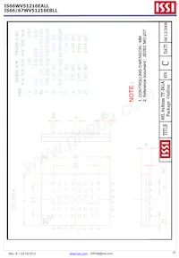 IS66WV51216EBLL-55BLI-TR Datasheet Page 15
