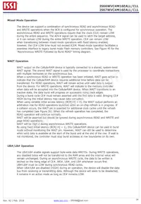 IS66WVC4M16ECLL-7010BLI Datasheet Page 14