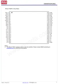 IS66WVE2M16BLL-70BLI-TR Datasheet Page 4