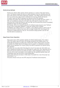 IS66WVE4M16BLL-70BLI-TR Datasheet Pagina 12