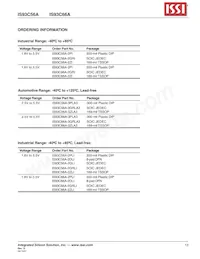 IS93C66A-2GRLI Datenblatt Seite 13