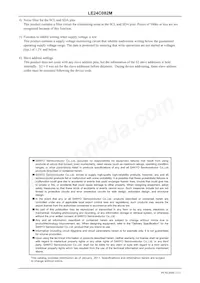 LE24C082M-TLM-E Datasheet Pagina 11