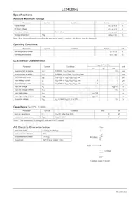 LE24CB642M-TLM-E Datasheet Page 3